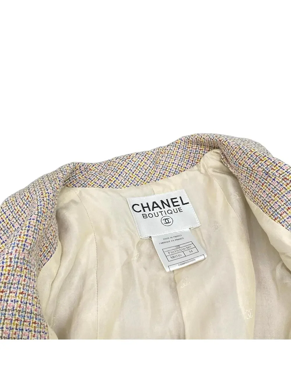 Chanel Beige Pink Multi [Outer #300476C76B